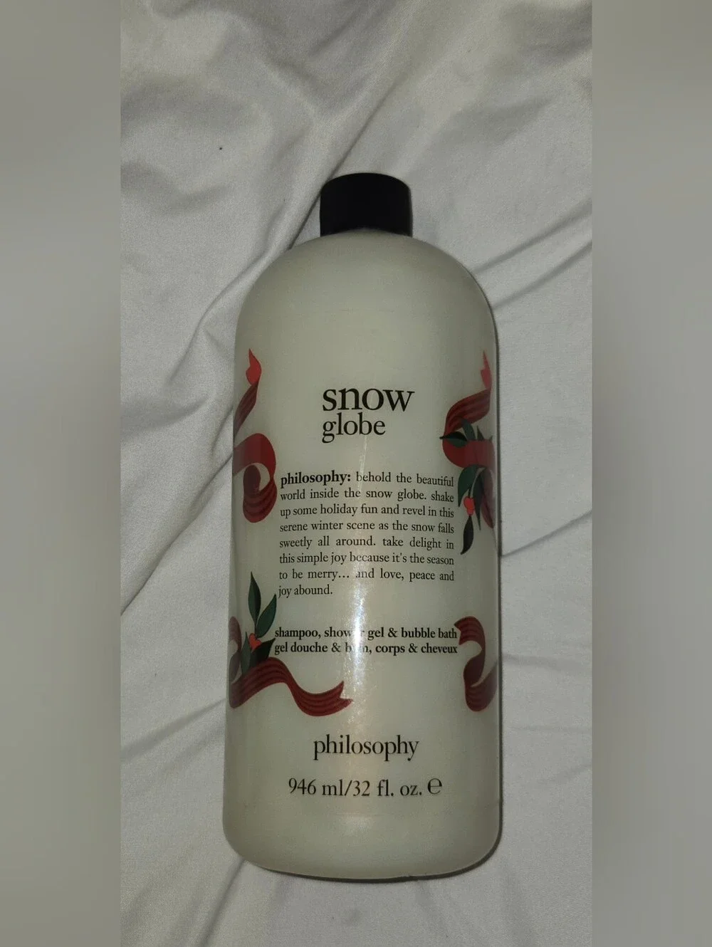 NEW Philosophy Snow Globe All In One